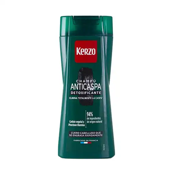 Kerzo Kerzo Champú Anticaspa Detoxificante, 250 ml - KERZO - Comparador de precios