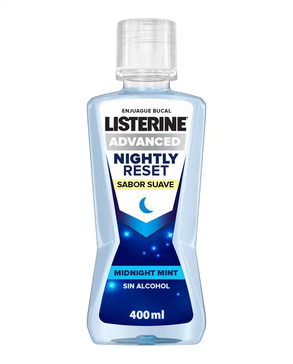 Listerine - Enjuague Bucal Nightly Reset Advance Sabor Suave - Listerine - Comparador de precios
