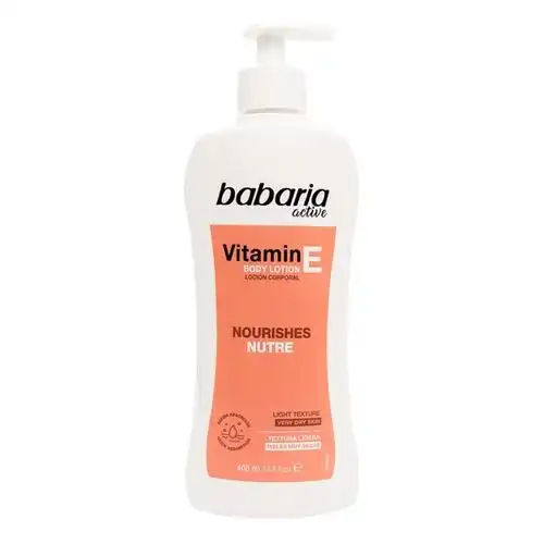 Mejor Dto!   Body Milk Vitamina E 400 ml Crema Corporal - Babaria - Comparador de precios