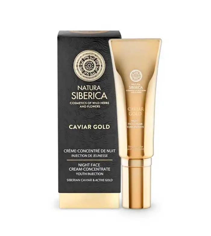 Natura Siberica - *Caviar Gold* - Crema concentrada de noche - Inyección de juventud - Natura Siberica - Comparador de precios