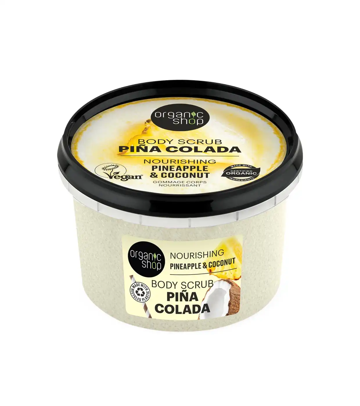 Organic Shop - Exfoliante corporal nutritivo - Piña colada - Organic Shop - Comparador de precios
