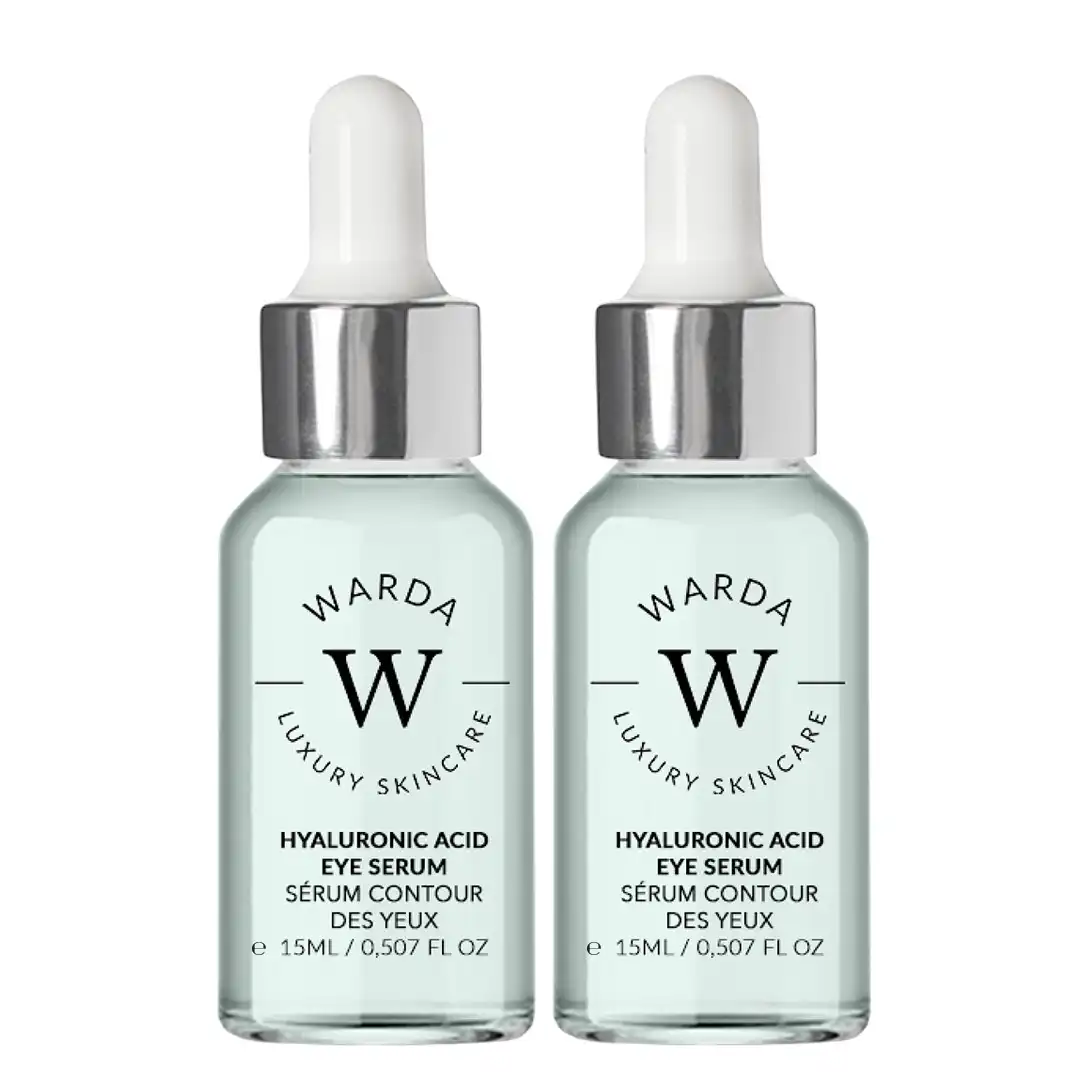 Paquete doble de suero de ácido hialurónico Suero contorno de ojos - Warda Luxury Skincare - Comparador de precios
