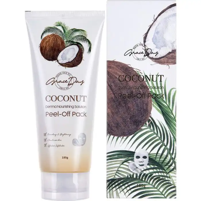 Peeling Facial Coconut Peel-Off Pack 180 gr - Grace Day - Comparador de precios