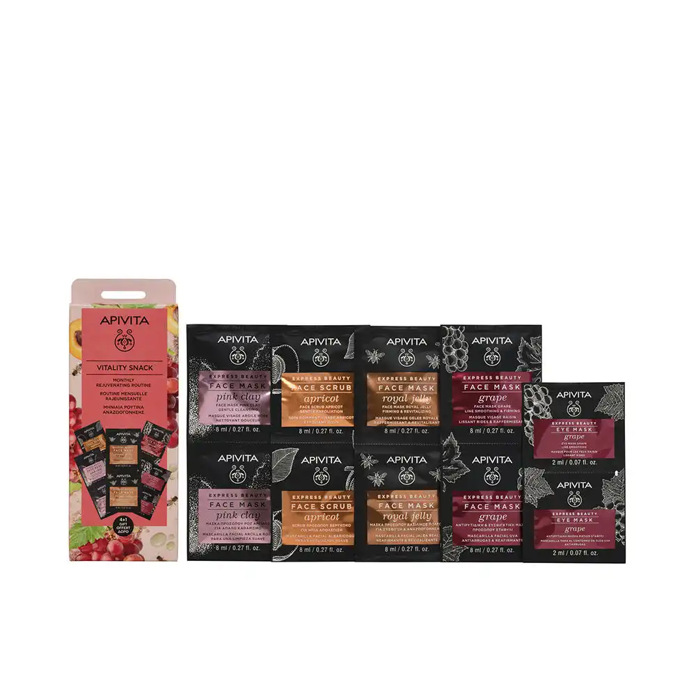 Rutina Express Beauty Rejuvenecedora Mascarillas lote 10 pz - Apivita - Comparador de precios