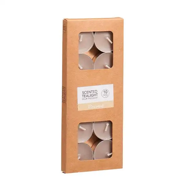 Scented Tealight Coconut - Wellkoop - Comparador de precios