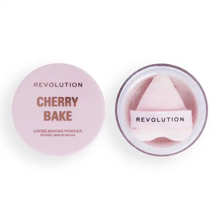 Y2K Baby Cherry Bake Loose Powder - Puff Polvos Sueltos y borla - REVOLUTION - Comparador de precios