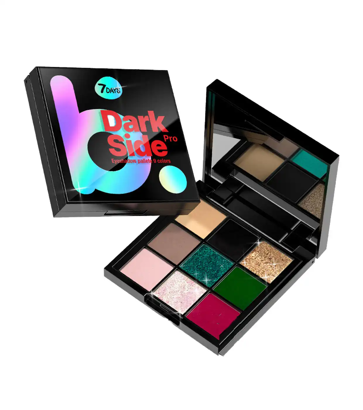 7 Days - *Dark Side* - Paleta de sombras - 01: Black Mamba - 7DAYS - Comparador de precios