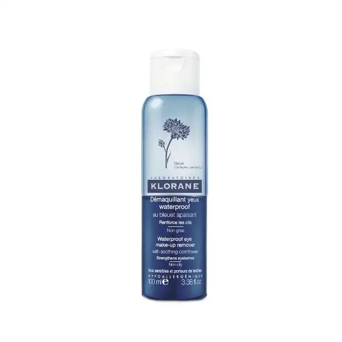 Aciano Desmaquillante Bifásico Waterproof 100 ml - Klorane - Comparador de precios