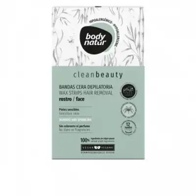 Body Natur Bandas Faciales Clean Beauty, 8 un - Body Natur - Comparador de precios
