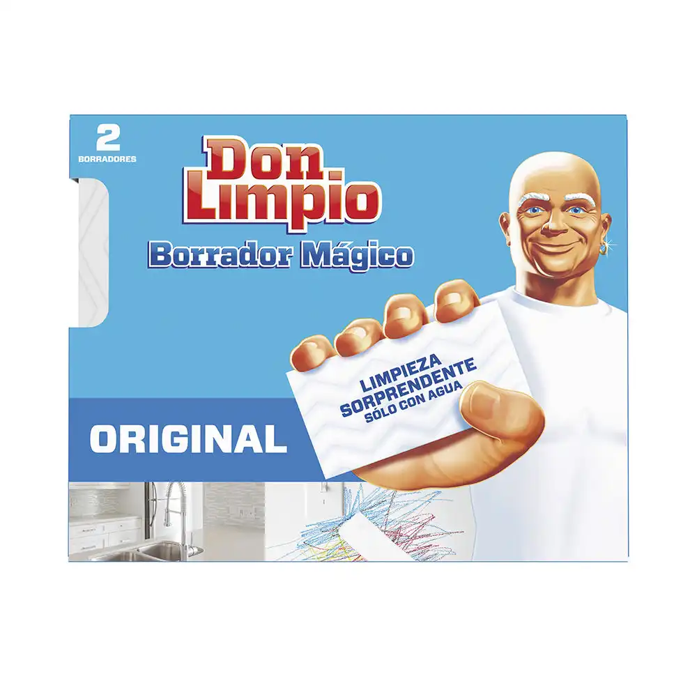 Borrador Mágico limpiador x 2 u - Don Limpio - Comparador de precios