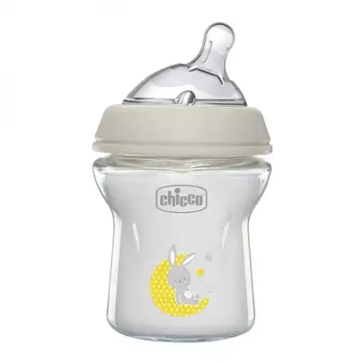 Chicco Biberón Vidrio Naturalfeeling Flujo Nornal 0M+, 150 ml - Chicco - Comparador de precios
