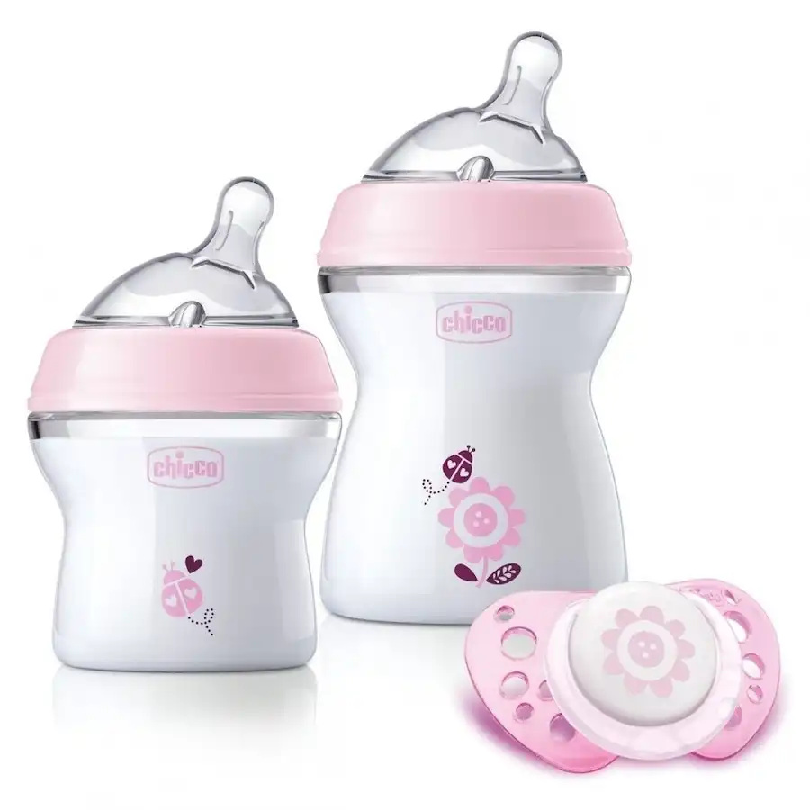 Chicco - Set Regalo Naturalfeeling Rosa Chupetes 1 pieces unisex - Chicco - Comparador de precios