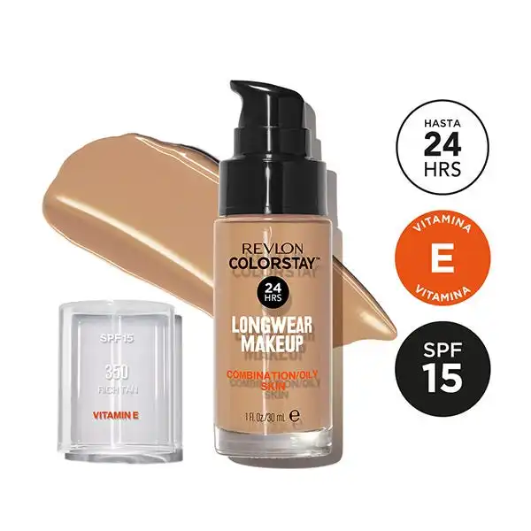 Colorstay Makeup Piel Mixta/Grasa 350 Rich Tan - Revlon - Comparador de precios