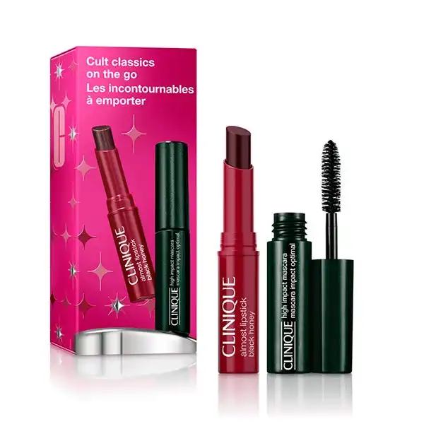 Estuche Minis High Impact Black Honey - Clinique - Comparador de precios