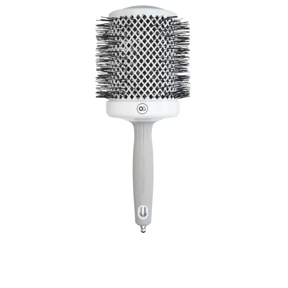 Expert Blowout Shine blanco y gris #80 mm - Olivia Garden - Comparador de precios