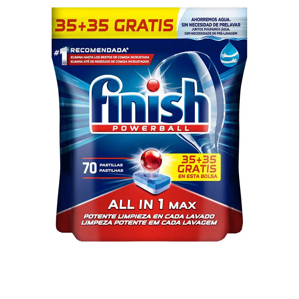 Finish Powerball All In One lavavajillas 70 pastillas - Finish - Comparador de precios