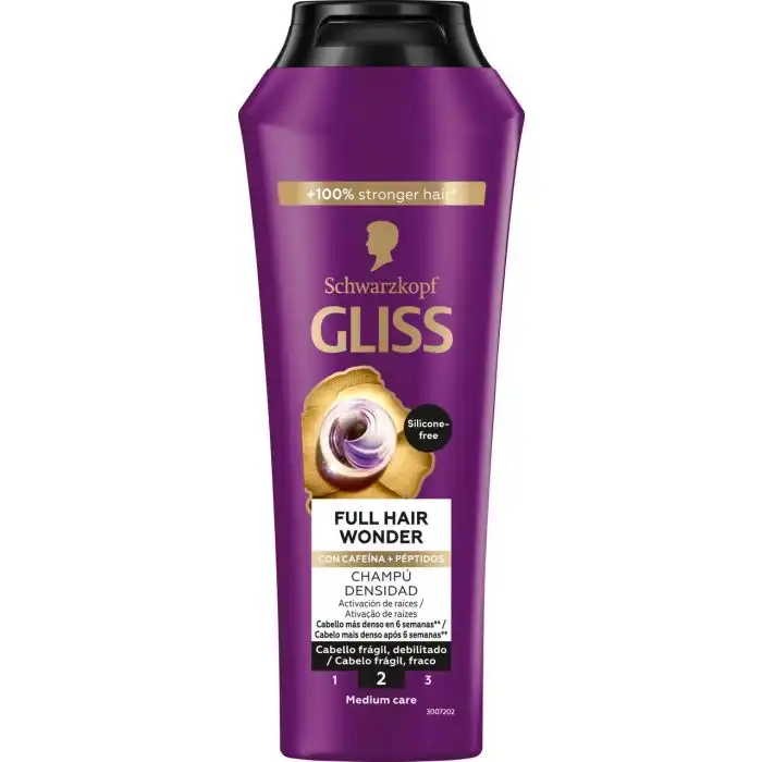 Full Hair Wonder Champú Densificador 250 ml - Gliss - Comparador de precios