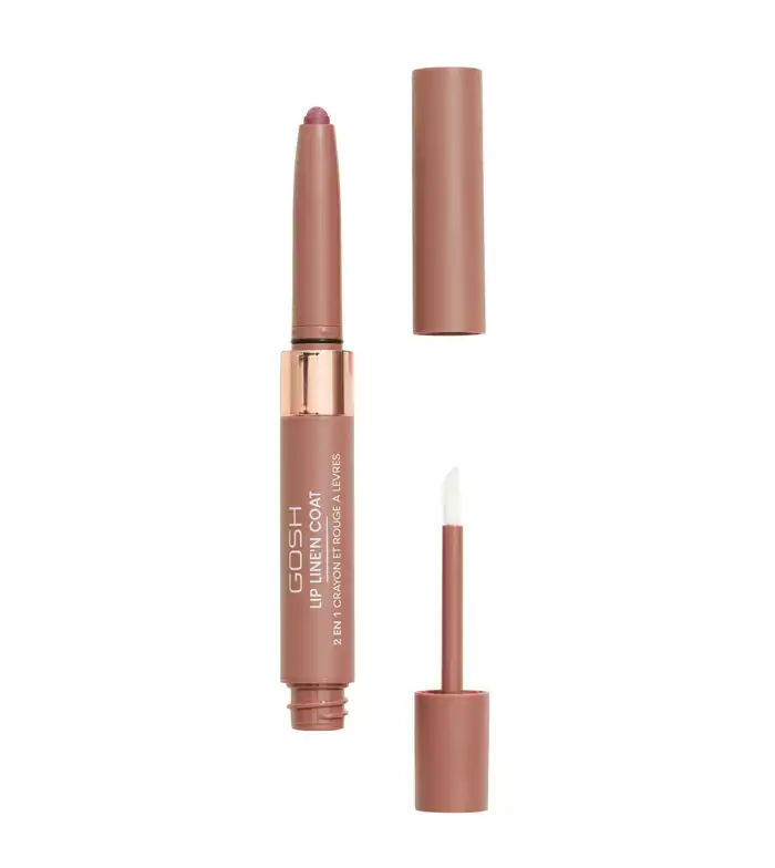 Gosh - Labial 2 en 1 Lip Line'n Coat - 002: Burnt Cinnamon - GOSH - Comparador de precios
