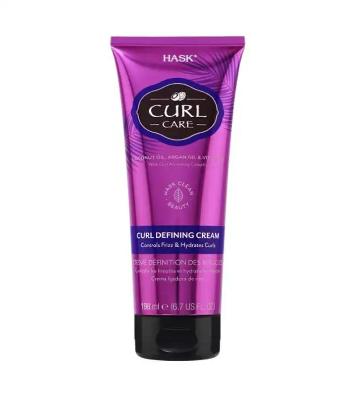 Hask - Crema definidora de rizos Curl Care - Aceite de coco, aceite de argán y vitamina E - Hask - Comparador de precios