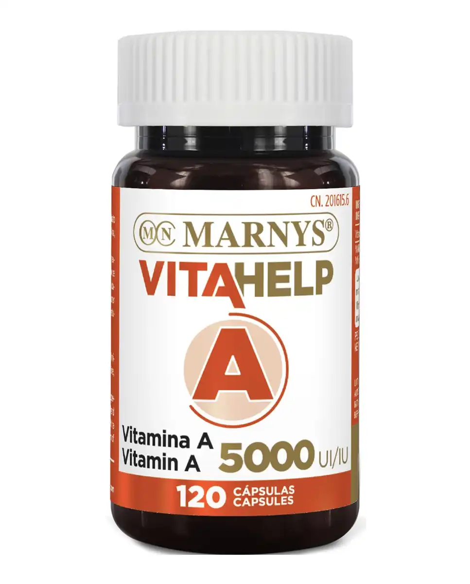 Marnys - 120 Cápsulas Vitahelp Vitamina A 5000 UI - Marnys - Comparador de precios