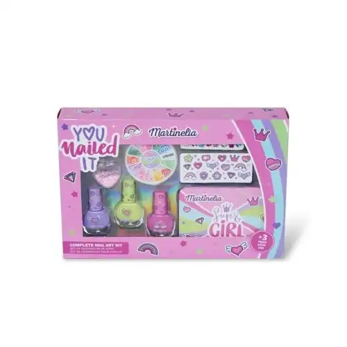 MARTINELIA Super Girl Nail&Tin Box 1 und Set Manicura Infantil - MARTINELIA - Comparador de precios