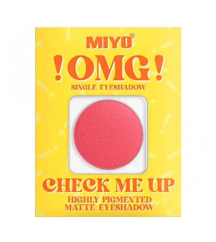 Miyo - *¡OMG!* - Sombra de ojos mate Check Me Up - 12: Blood - MIYO - Comparador de precios