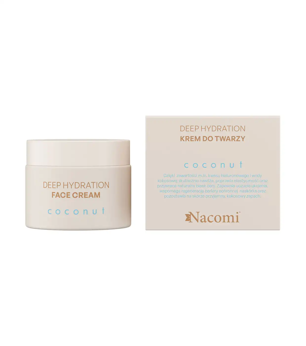 Nacomi - *Deep Hydration* - Crema facial hidratante con coco - Nacomi - Comparador de precios