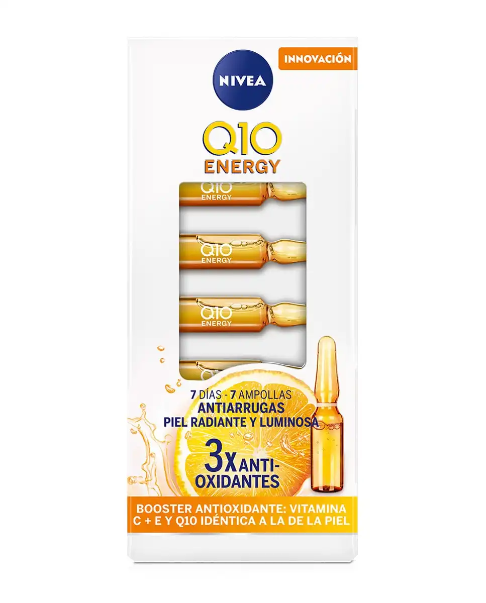 NIVEA - Ampollas Antiarrugas Q10 Energy Piel Radiante Y Luminosa - Nivea - Comparador de precios