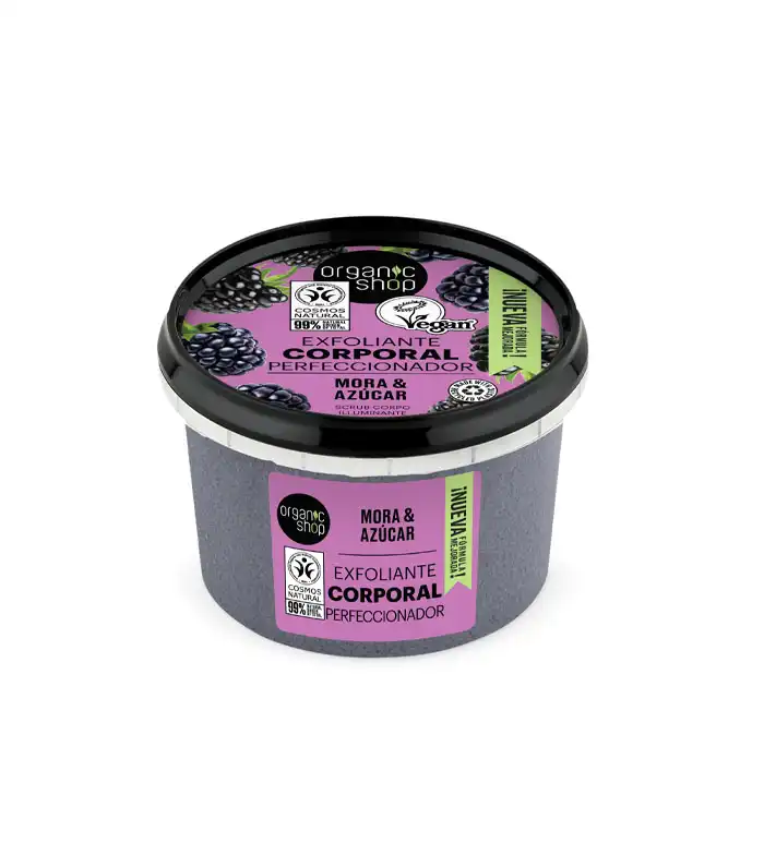 Organic Shop - Exfoliante corporal perfeccionador - Mora y Azúcar - Organic Shop - Comparador de precios