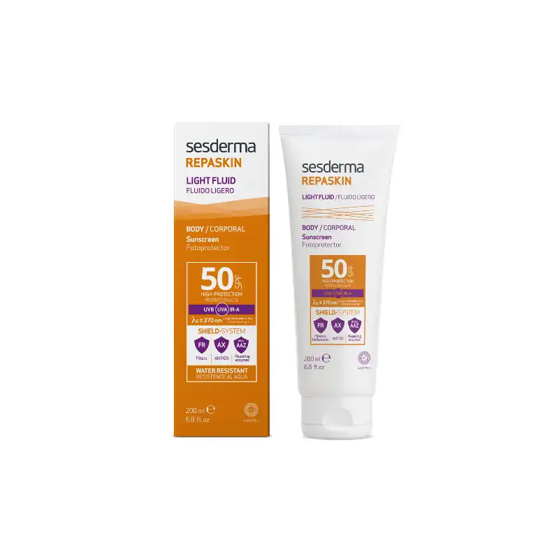Repaskin fluido ligero spf 50 200ml - Sesderma - Comparador de precios