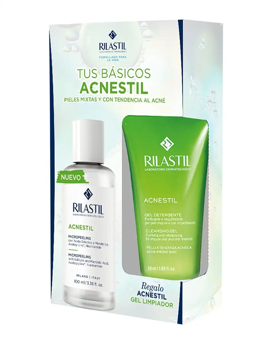 Rilastil - Micropeeling Exfoliante Acnestil 100 Ml - Rilastil - Comparador de precios