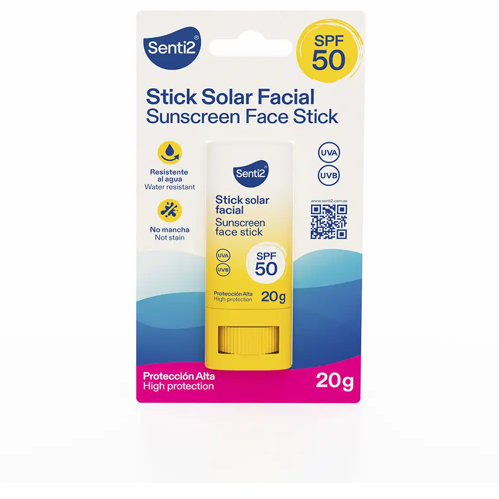 Stick Solar facial SPF50 20 gr - SENTI2 - Comparador de precios