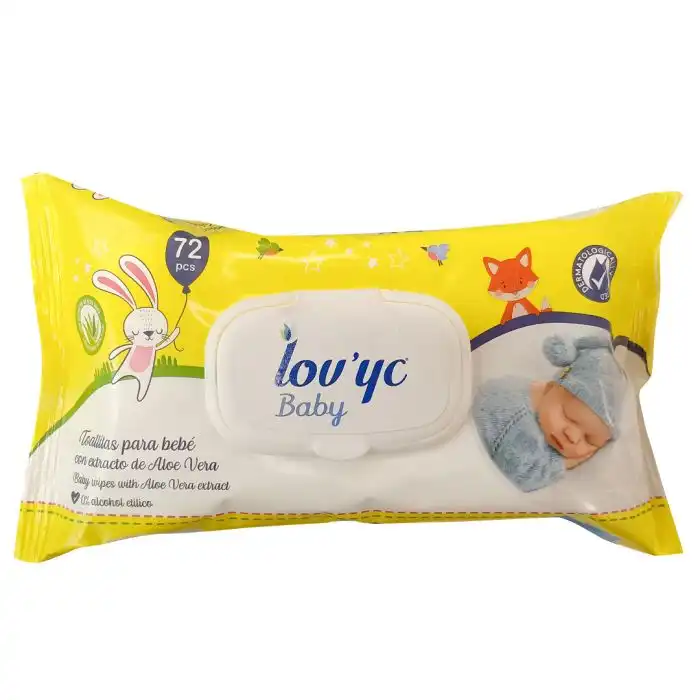 Toallitas con Aloe Vera  Lov'yc - Lov'yc - Comparador de precios