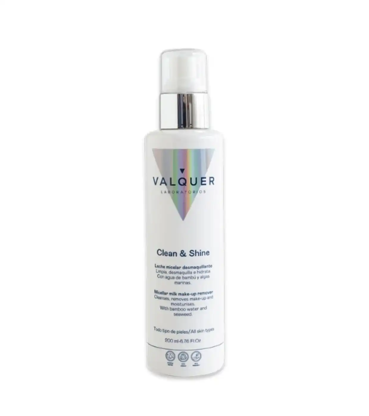 Valquer - Leche micelar desmaquillante Clean & Shine - Valquer - Comparador de precios
