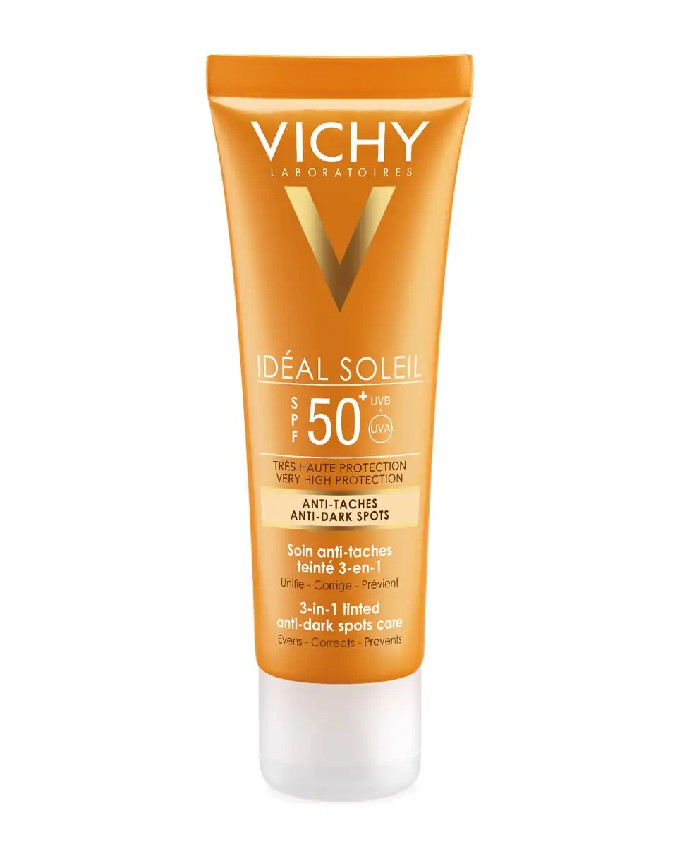 Vichy - Protector Antimanchas Idéal Soleil 3 En 1 SPF50+ - Vichy - Comparador de precios