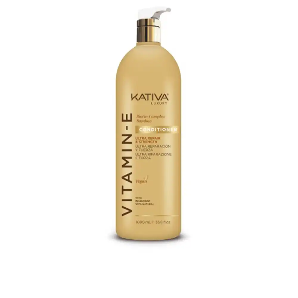 Vitamina E biotina & bamboo conditioner 1000 ml - Kativa - Comparador de precios