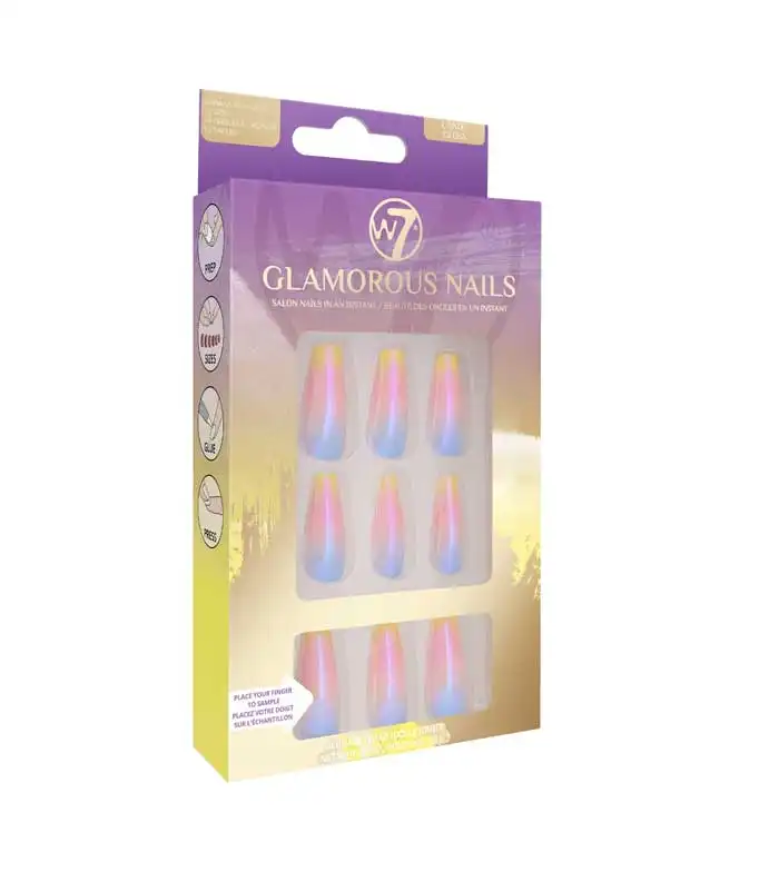 W7 - Uñas postizas Glamorous Nails - Candy Gloss - W7 - Comparador de precios