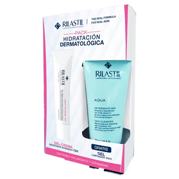 ¡17% DTO! Pack Gel-Crema Hidratación Dermatológica Facial 50 ml - Rilastil - Comparador de precios