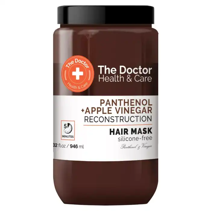 Mascarilla Capilar Reconstructora Pantenol + Vinagre de Manzana 946 ml - The Doctor - Comparador de precios