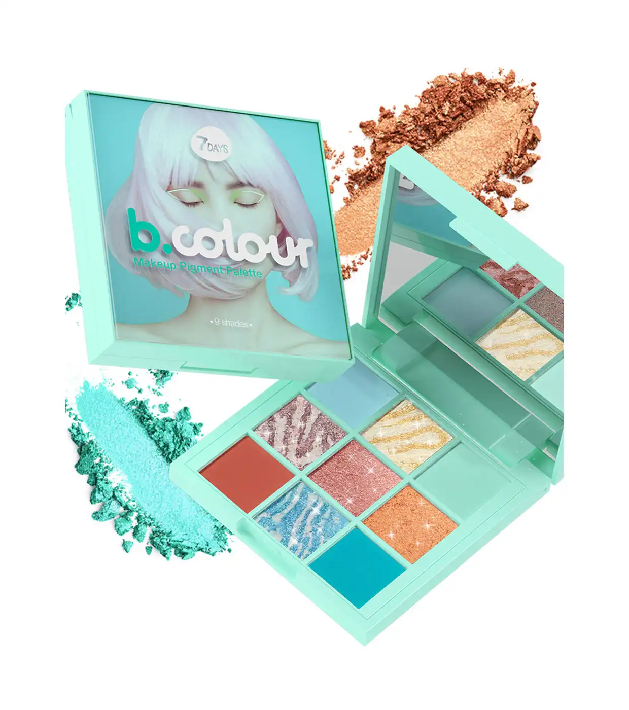 7 Days - Paleta de sombras - 02: Pistachio Cake - 7DAYS - Comparador de precios