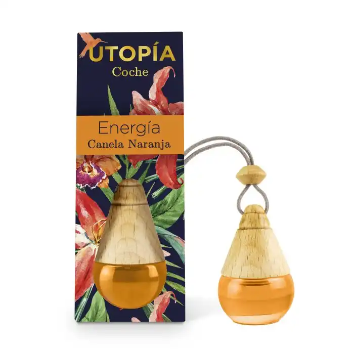 Ambientador Coche Canela - Naranja 6 ml - Utopia - Comparador de precios