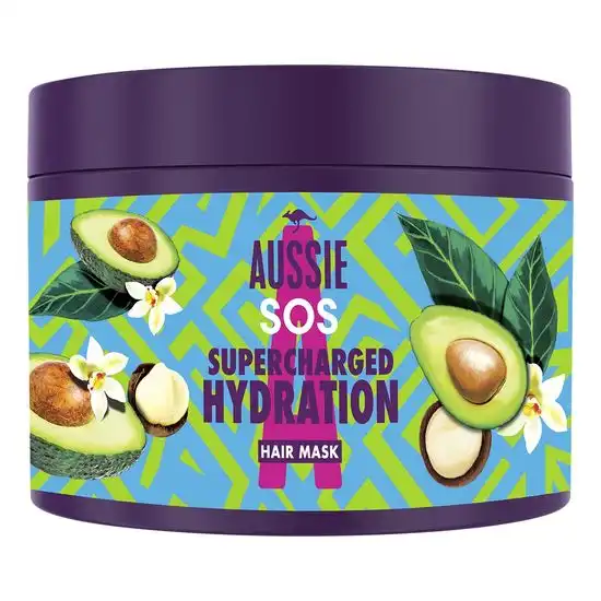 AUSSIE SOS Supercharged Hydration 450 ml Mascarilla Capilar Supernutritiva - Aussie - Comparador de precios