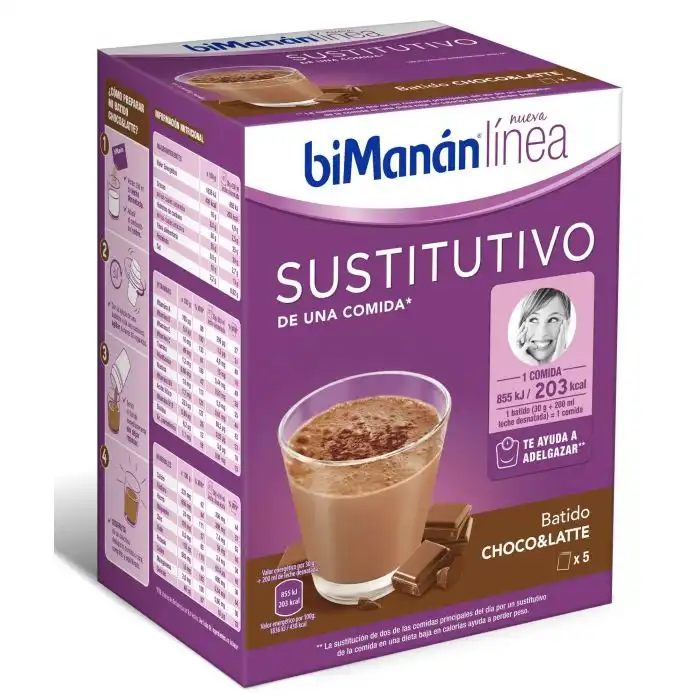 Batido Choco - Latte 30 gr - BIMANÃN - Comparador de precios