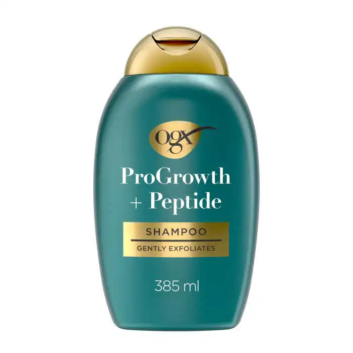 Champú Pro Growth Exfoliante Y Fortificante + Peptide 385 ml - OGX - Comparador de precios