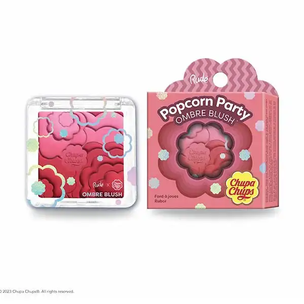 Chupa Chups Popcorn Party Ombre Blush Berry Blast - RUDE - Comparador de precios