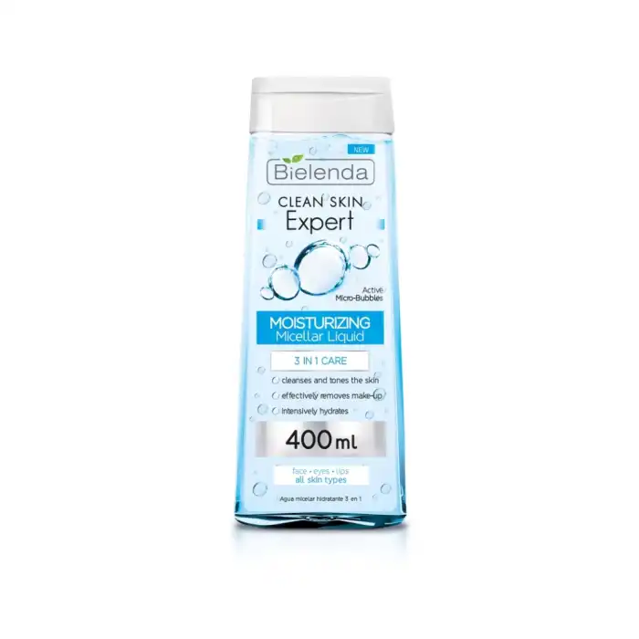 Clean Skin Expert Agua Micelar Hidratante 3 en 1 - Bielenda - Comparador de precios