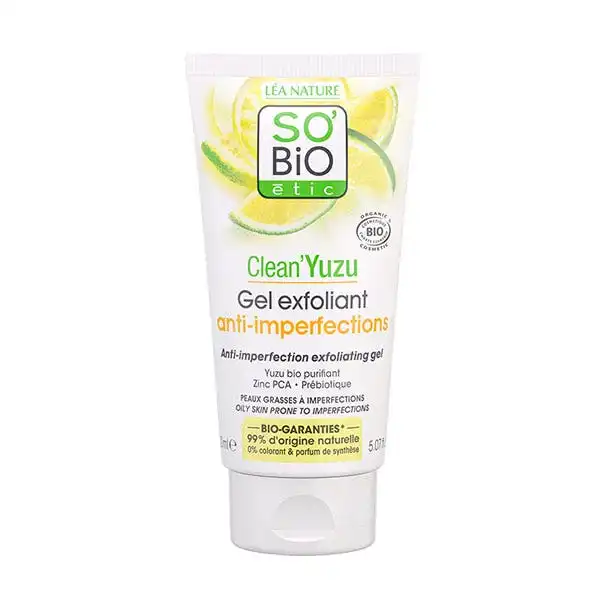 Clean'yuzu Gel Exfoliant Anti-Imperfections - SOBIO - Comparador de precios