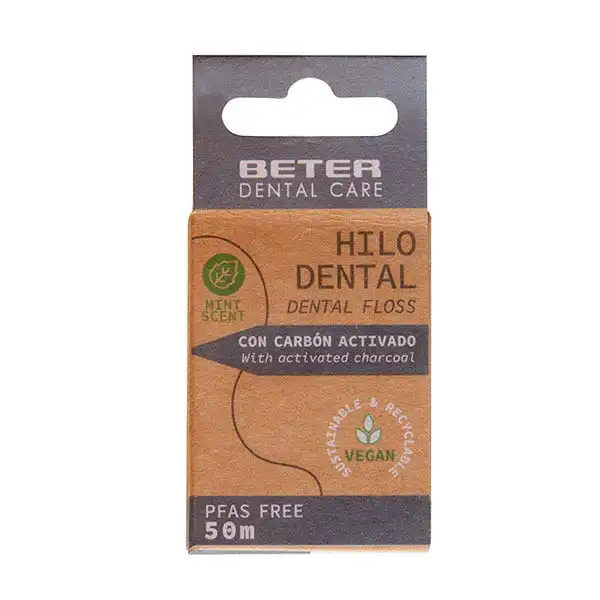 Dental Floss With Activated Charcoal Dental Care - Beter - Comparador de precios