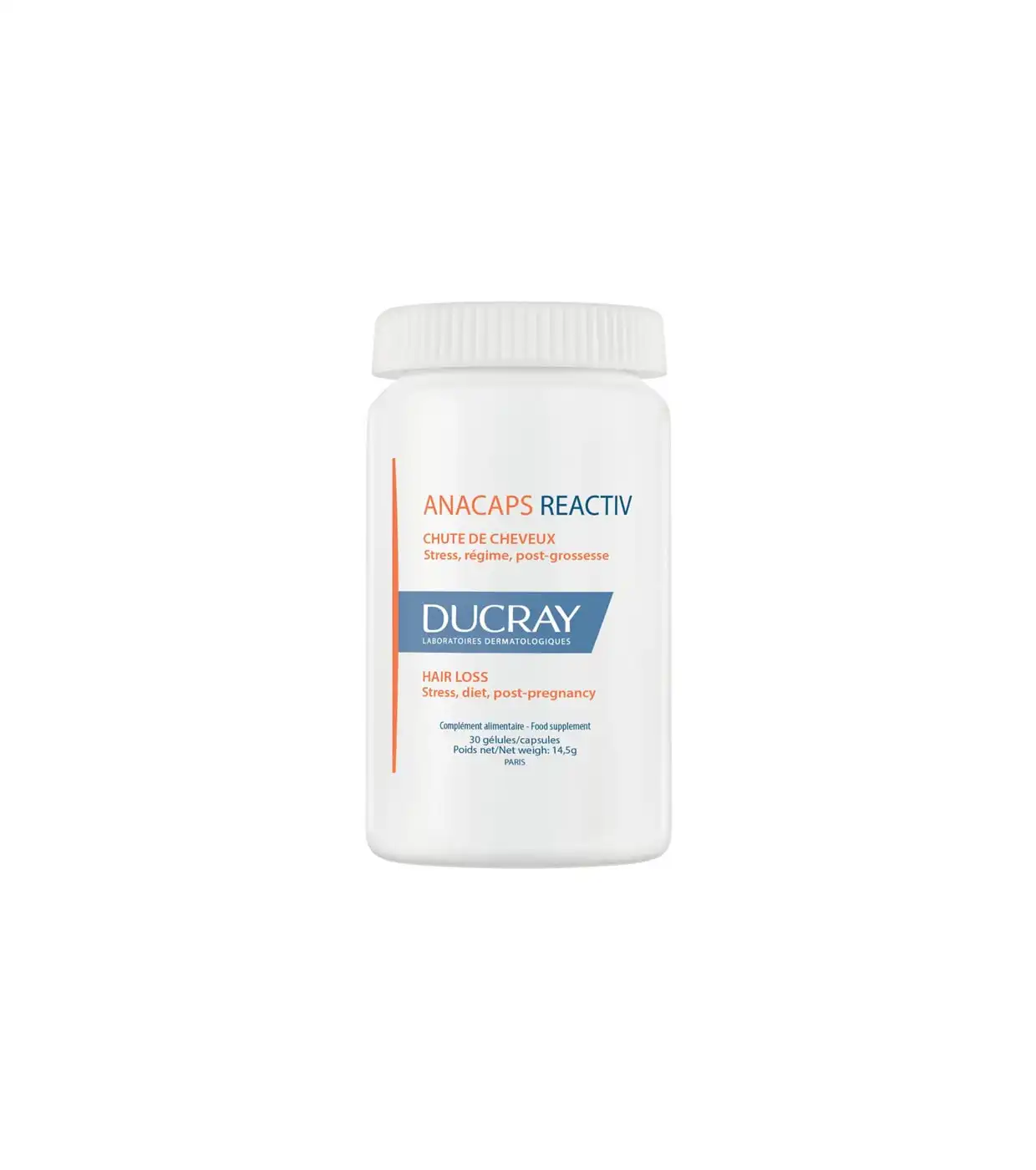Ducray - Cápsulas anticaída del cabello Anacaps Reactiv - 30 cápsulas - Ducray - Comparador de precios