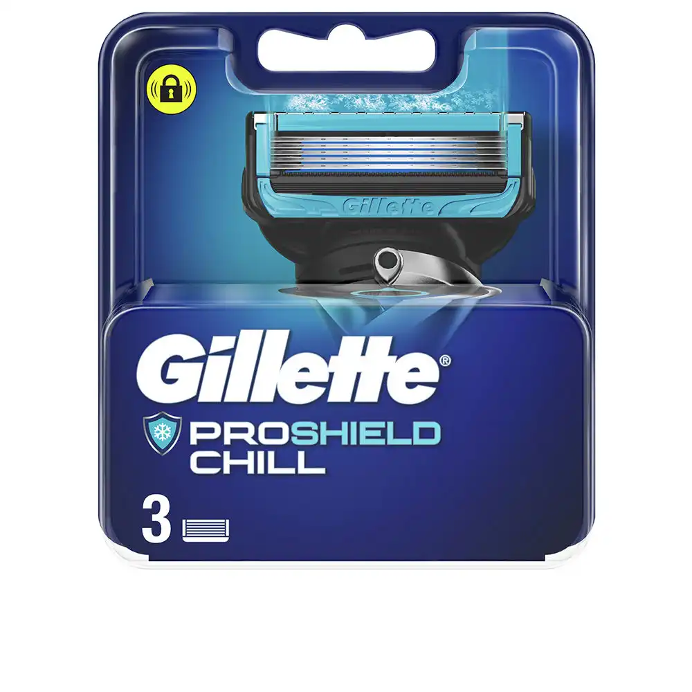 Fusion Proshield Chill cargador 3 recambios - Gillette - Comparador de precios